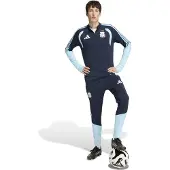 Adidas Argentinië Trainingspak 1/4-Zip 2026-2028 Donkerblauw Lichtblauw Wit