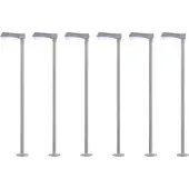 Viessmann Modelltechnik N Straatlantaarn Enkel Kant-en-klaar model 64976 6 stuk(s)