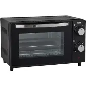 Silva Homeline MB 1000 Mini-oven Timerfunctie, Kijkvenster, Grillfunctie, Traploze temperatuurregeling 10 l