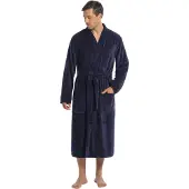 Ten Cate Badjas navy blues maat L