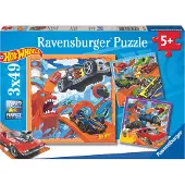 Ravensburger Hot Wheels Puzzel Veelkleurig