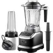 Amzchef ZM5003-BK bekerblender (zwart), Blender, Zwart