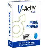 Hot - V-Active - voedingssupplement capsules voor mannen (20 stuks)
