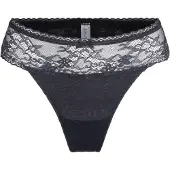 Lingadore String 'DAILY' zwart