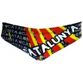 Turbo Catalonia Pro Resist Swimming Brief Zwart 9-10 Years Jongen