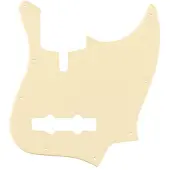 Boston M5V-110-C pickguard, Sire Marcus Miller V-series 5-string, 1 ply, cream