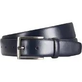 Lindenmann leren heren riem - marineblauw