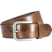 Lindenmann leren heren riem - bruin