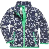 Playshoes - Kid's Fleece-Jacke Sterne Camouflage - Fleecevest 86, blauw