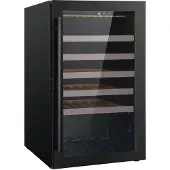 CombiSteel Wijnkoelkast met glazen deur | 49 flessen | 40 dB | één temperatuurzone (Lager dan 90 cm)