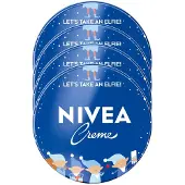 Nivea Creme – Hydraterende Crème – 75 ml – 4-pack – Limited Edition Winter
