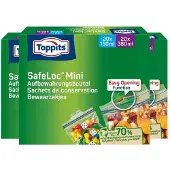 Toppits Safeloc Mini Zip-Zakjes - 3 x 40 stuks - Voordeelverpakking