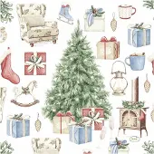 Creativ Company - Servet l33b33 cm tree and gift 20st
