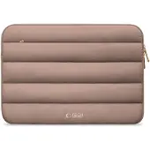 Tech-Protect Fluffy MacBook 13 / 14 Inch Sleeve Walnut