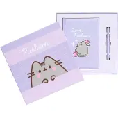 Pusheen , A5 Notitieblok Set met Pen Moments Collectie Harde Kaft, Paars