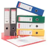 Esselte rugetiketten, ft 15,8 x 3 cm, pak van 100 stuks - 2 stuks