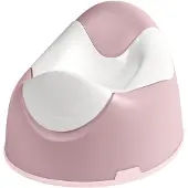Beaba Ergonomisch Potje - Roze - Comfortabel en Antislip - Verwijderbare Inzet - Makkelijk te Reinigen
