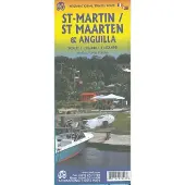 Itm Publishing Anguilla & st martin 1:23 000 - Collectif