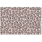 MuchoWow Deurmat 90x60 cm - Droogloopmat Vlekken - Beige - Luipaard - Mat voor binnen - Schoonloopmat - Deurmatten met print - Inloopmat
