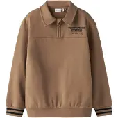Name It Kids Sweatshirt bruin / zwart
