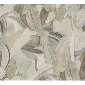 Living Walls BLADEREN BEHANG | Modern & Abstract - Beige Blauw Bruin Groen - Anna D'Andrea