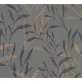 Living Walls MODERN BEHANG | Bladeren - Grijs Bruin Oranje - Anna D'Andrea