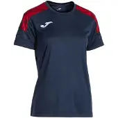 Joma Championship Viii T-shirt Met Korte Mouwen Blauw XL Vrouw