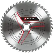 Einhell zaagblad 315 mm met 30 mm asgat en 48 TCT tanden voor hout en kunststof