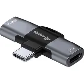 Equip 133479: Adapter van USB-C naar 2x USB-C OTG. Ondersteunt 20V/5A, 100W PD