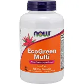 NOW,NOW Foods,NOW,NOW Foods NOW Foods - EcoGreen Multi, IJzervrij - 180 capsules