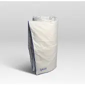 Zydante - Signature Mono Dekbed – 100% Witte Eendenveren – Warmteklasse 1 – Extra Warm – Percale Katoen – Natuurlijk Slaapcomfort - 220x200