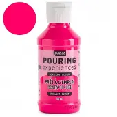 Pebeo Pouring Experiences Acrylverf 118ml - Fluo Roze