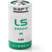 Saft LS26500 / C batterij (3.6V, 7700 mAh, Li-SOCl2)