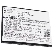 123accu Prestigio PAP4500 DUO accu (1750 mAh, huismerk)
