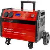 EUROBOOR Mobiele Stroomvoorziening | Voedingsbron Spanning 220 Volt | 3500 Watt | Inclusief hoes - PST.2500/3