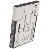 123accu Casio BTR781B / BTR781 accu (1250 mAh, huismerk)