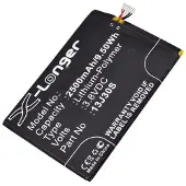 123accu Blu 13J30S accu (2500 mAh, huismerk)