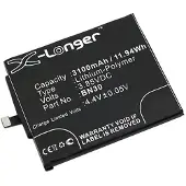 123accu Xiaomi BN30 accu (3100 mAh, huismerk)