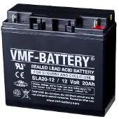 VMF SLA20-12 VRLA AGM Loodaccu (12V, 20 Ah, T3 terminal)