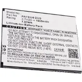 123accu Prestigio PAP5300 DUO accu (1900 mAh, huismerk)