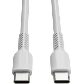 123inkt USB-C naar USB-C 2.0 oplaadkabel wit (2 meter)
