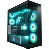 Arctic Cooling Xtender Black (Mirror Glass) Midi Tower Zwart