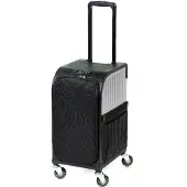 Sibel Trolley koffer titanium zilver