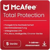 McAfee Total Protection [5 apparaten - 2 jaar].
