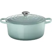 Le Creuset Braad-/Stoofpan Signature 28cm Sea Salt