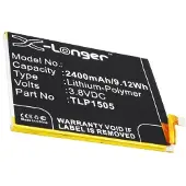 123accu Wiko TLP1505 accu (2400 mAh, huismerk)