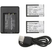 123accu Sony BC-DCY / NP-BX1 accu's en USB-Lader (1150 mAh, huismerk)