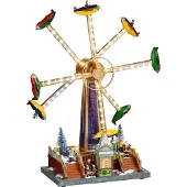 Luville Specials Kerstdorp Flying Starship (kermisattractie) 36,5 X 19 X 47,5 Cm