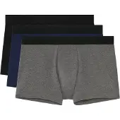 Hom Boxershorts ' Tonal Pack no.2 ' donkerblauw / grijs / zwart