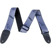 Gretsch Gray Penguins Strap - Gitaarband